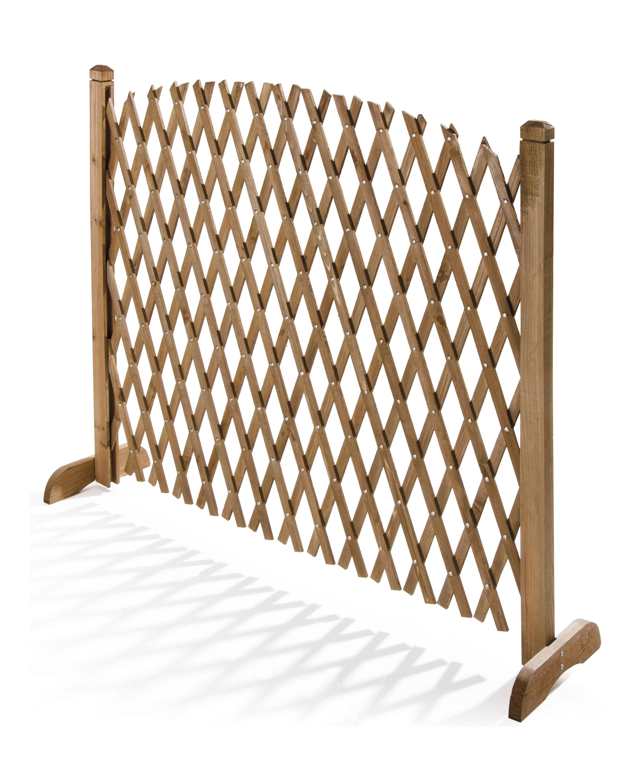 Ausziehbares Holzgitter 150 x 120 cm