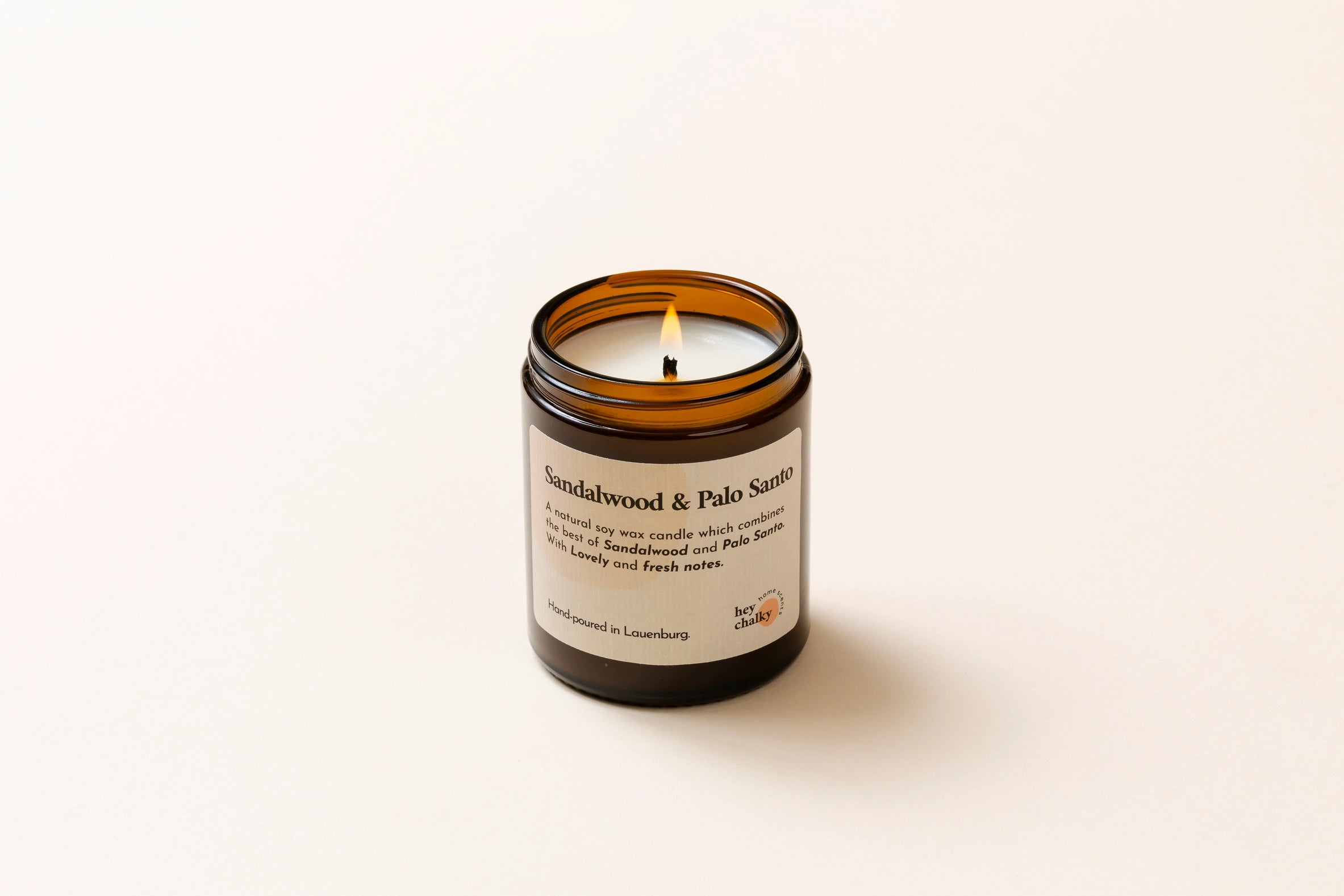 Sojakerze Sandelholz & Palo Santo, 155 g