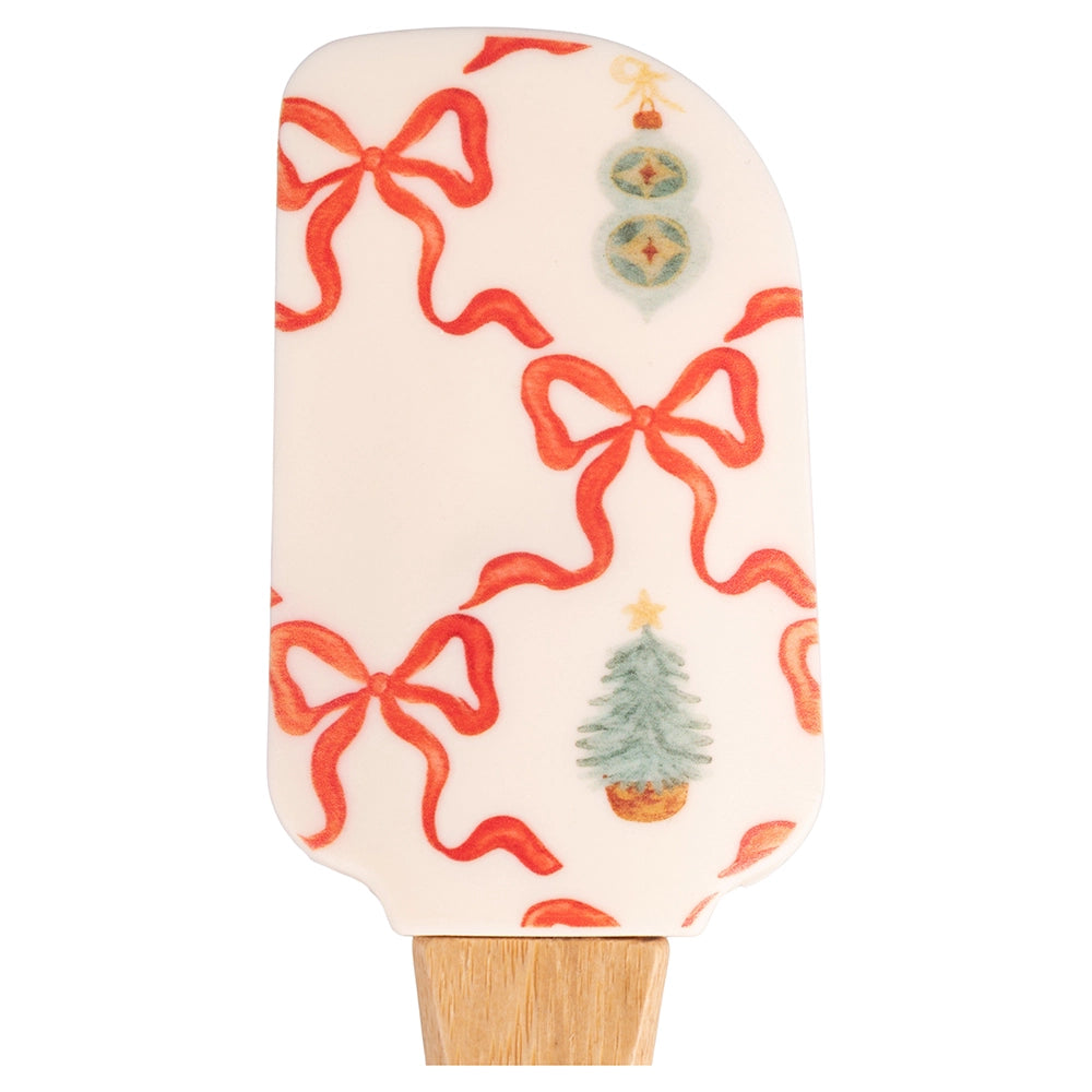 WEIHNACHTEN MIT SCHLEIFEN SPATEL 4 STK.