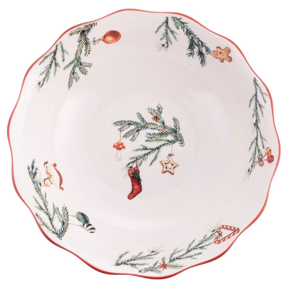 RAMETTO SALATBOWL 22,5CM PORZELLAN