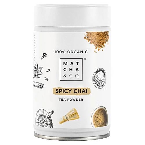 Würziger Chai-Matcha-Tee