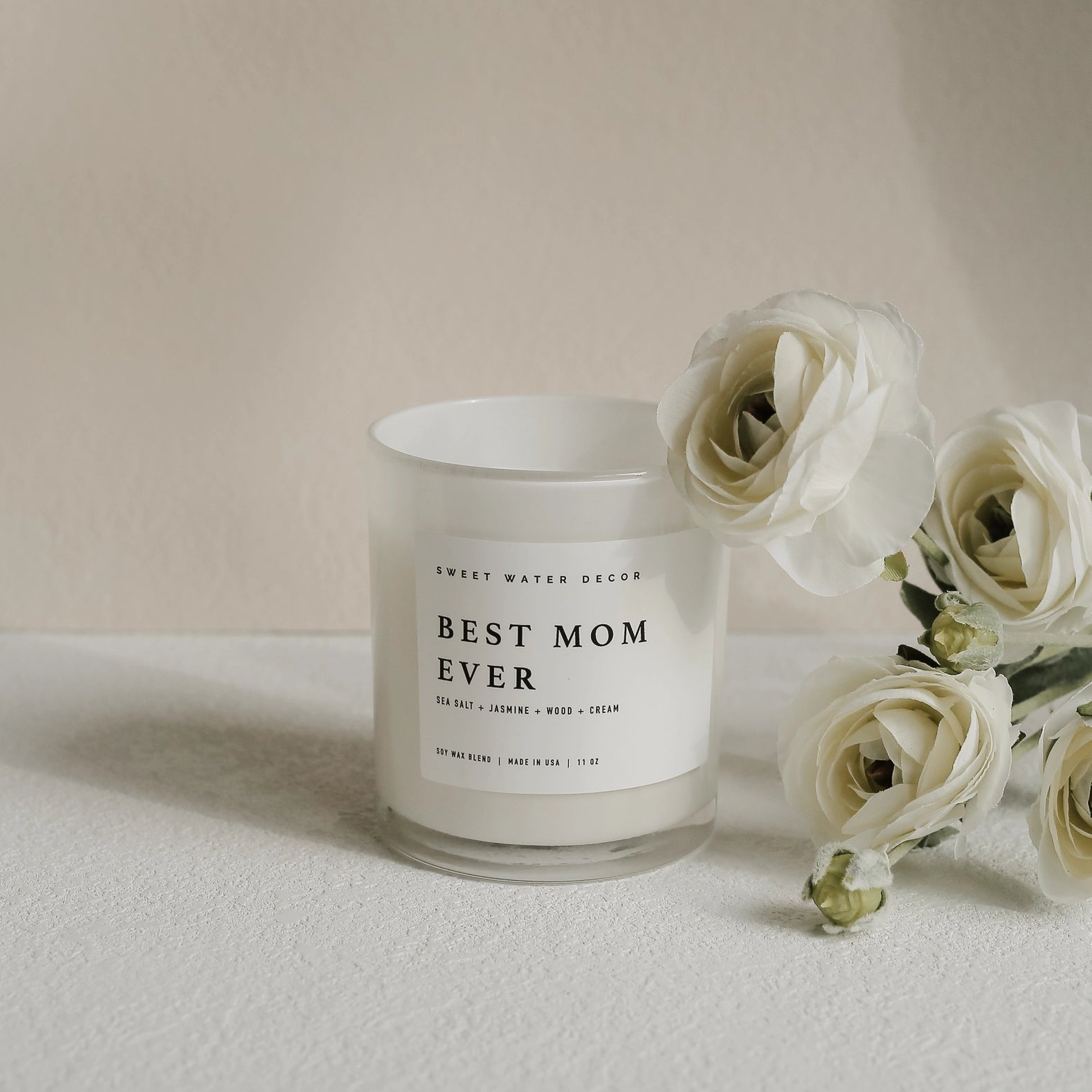 Best Mom Ever! 11 oz Sojawachskerze – Wohnkultur & Geschenke
