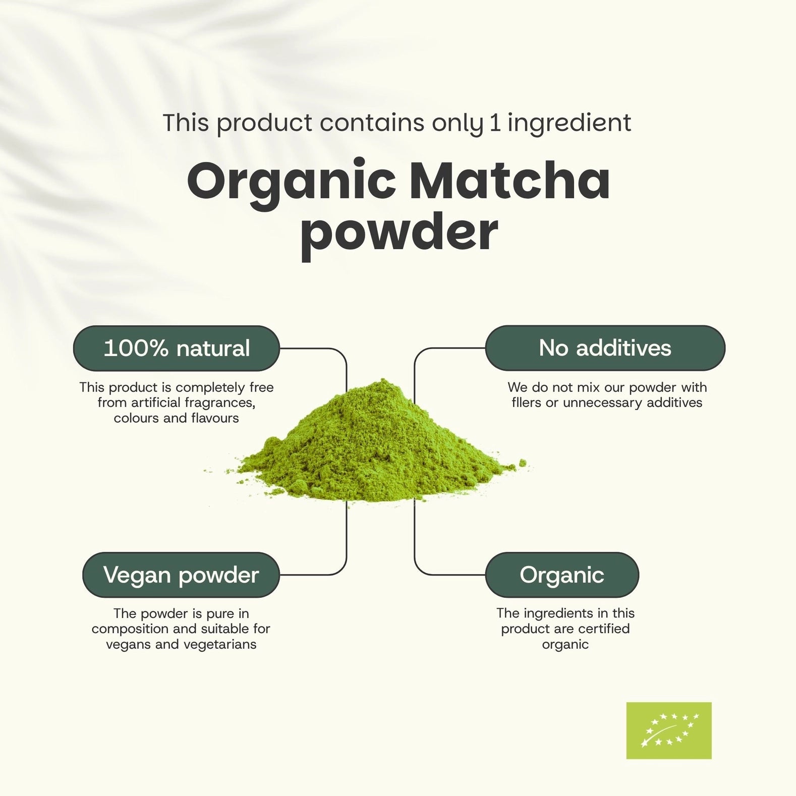 Matcha-Pulver Zeremonienqualität 60 Gramm