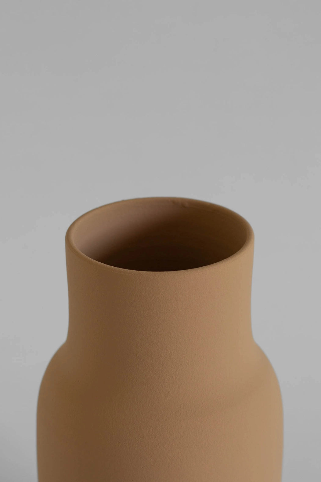 Blanc 01 - Pfirsichvase - Keramikvase - Wohndekoration