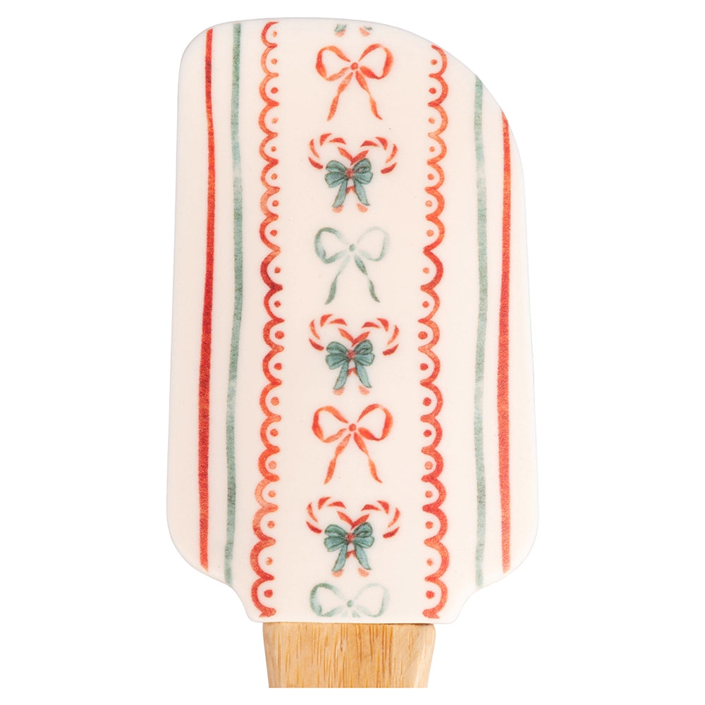 WEIHNACHTEN MIT SCHLEIFEN SPATEL 4 STK.