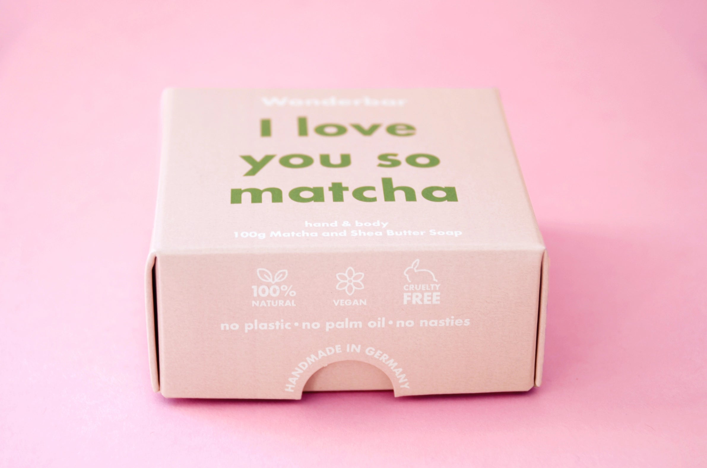 Matcha & Sheabutter Seife