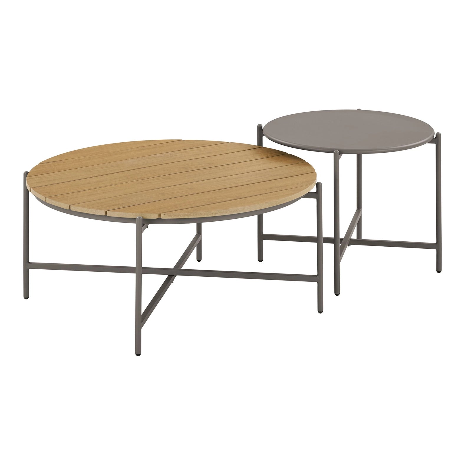 Novella Lounge Set beige und Sand. Stahl