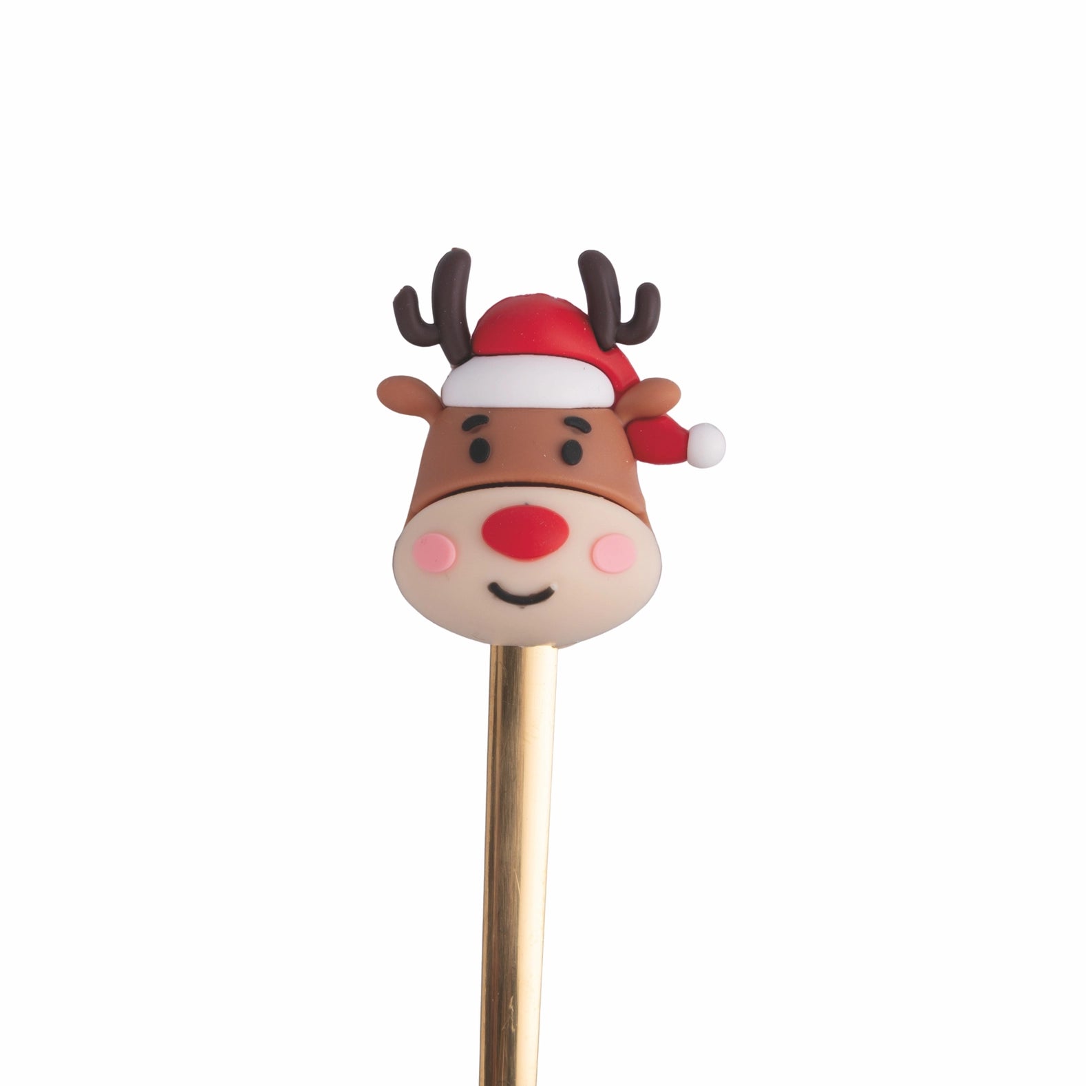 XMAS SET4 LÖFFEL MIT DEKORATION AUS PVC