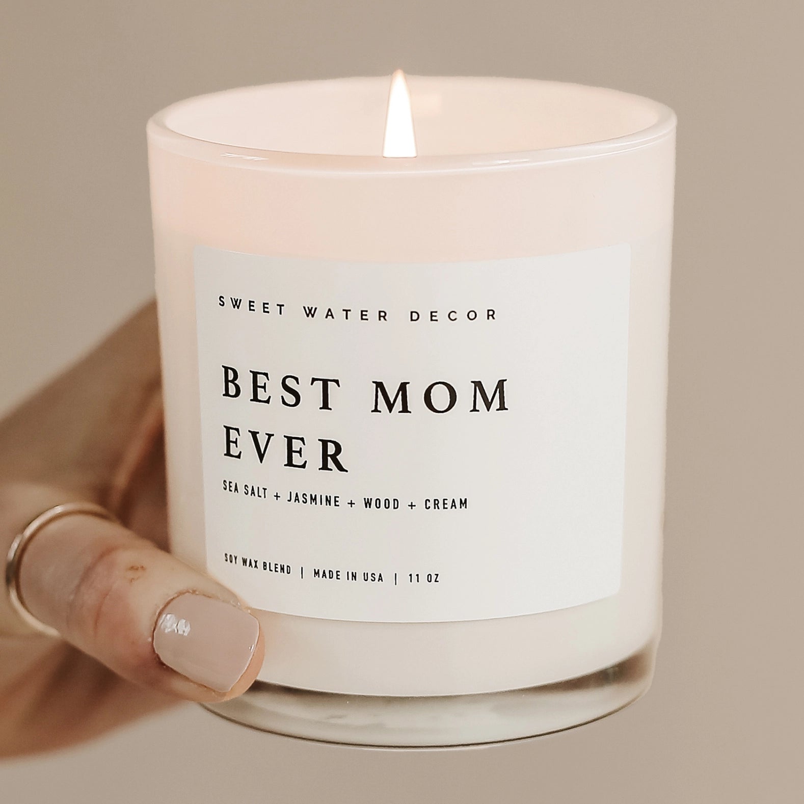 Best Mom Ever! 11 oz Sojawachskerze – Wohnkultur & Geschenke