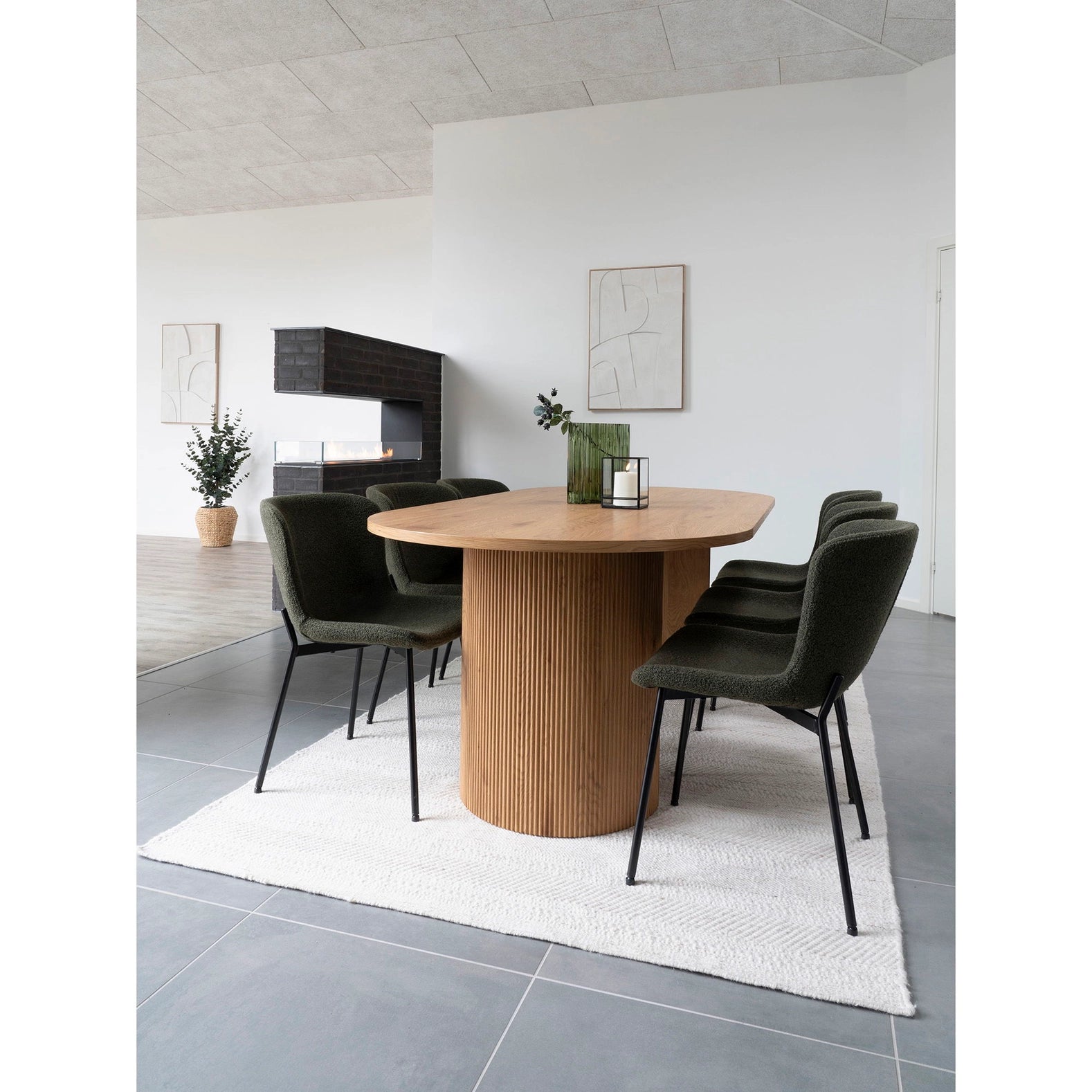Boavista Esstisch - Esstisch. Natur 100x210x75 cm