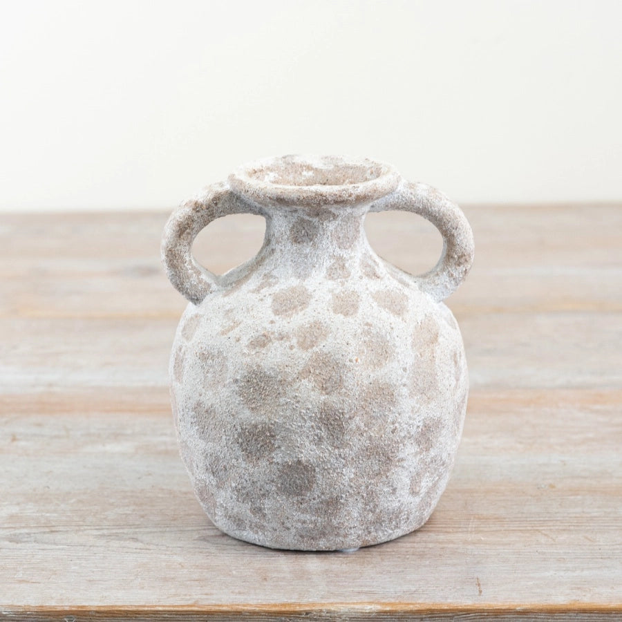 Krugvase mit Griffen, 14 cm