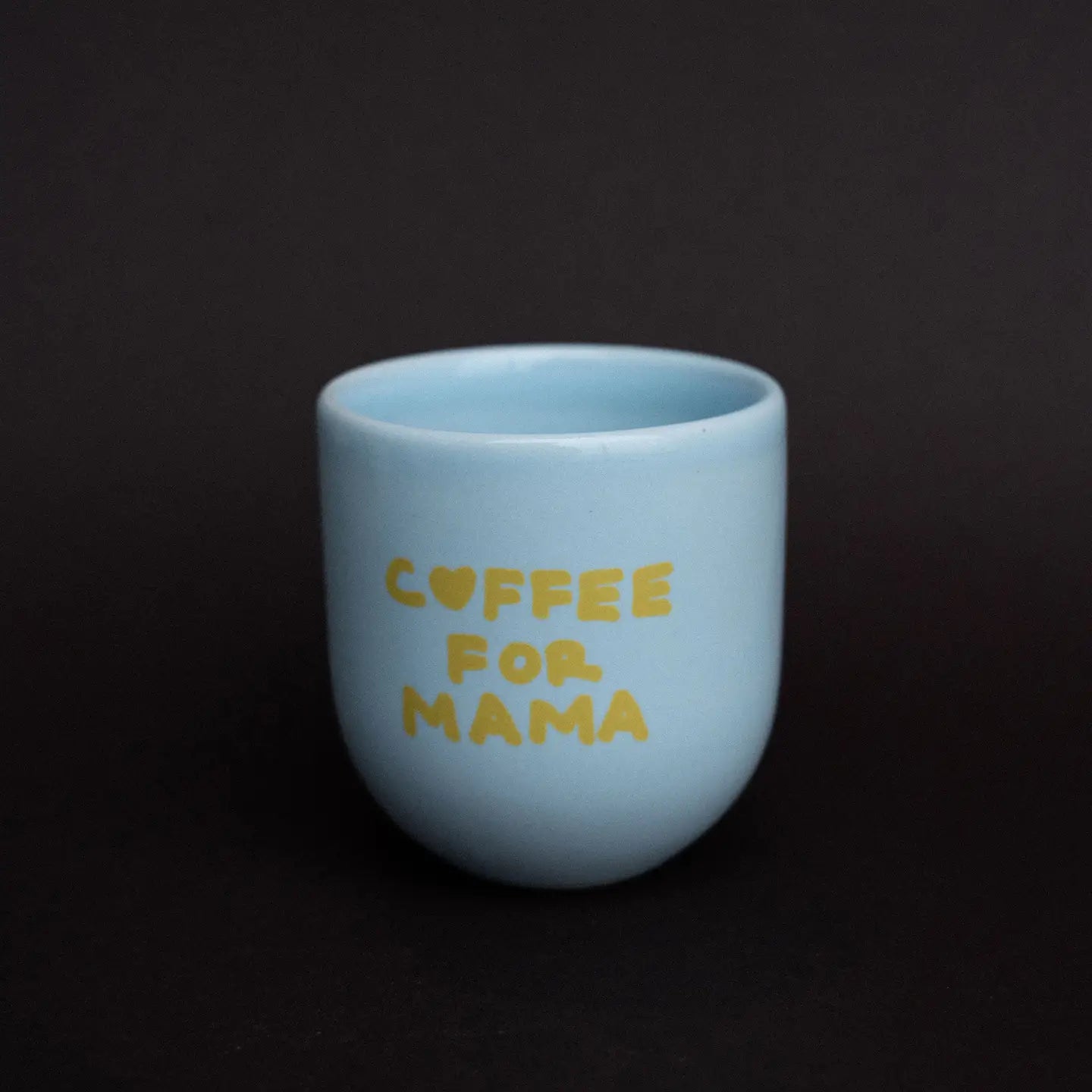 Sisi-Tasse, Kaffee für Mama, blau