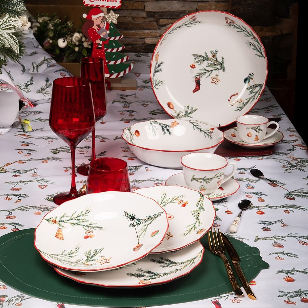 RAMETTO FLACHER TELLER 27CM PORZELLAN