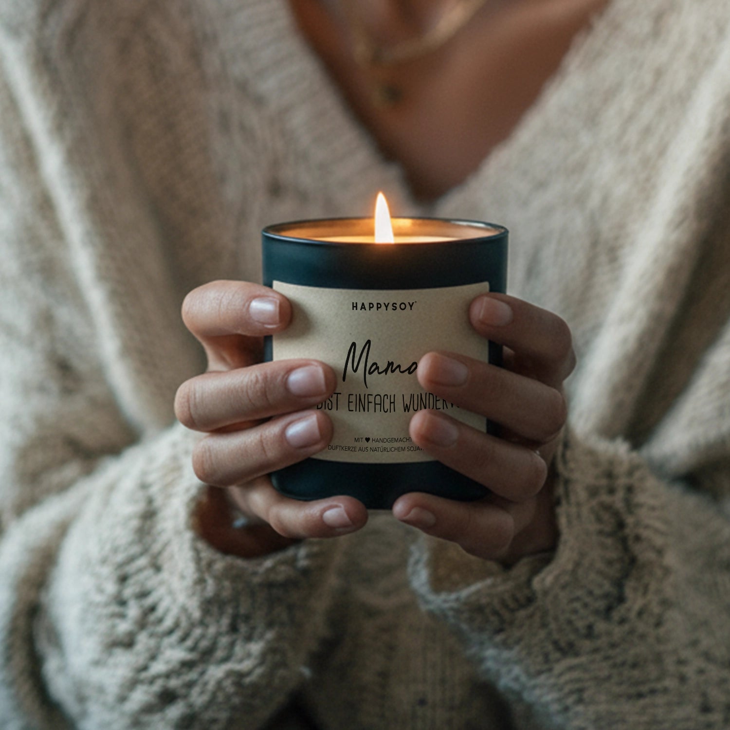 Duftkerze - Mama du bist einfach wundervoll