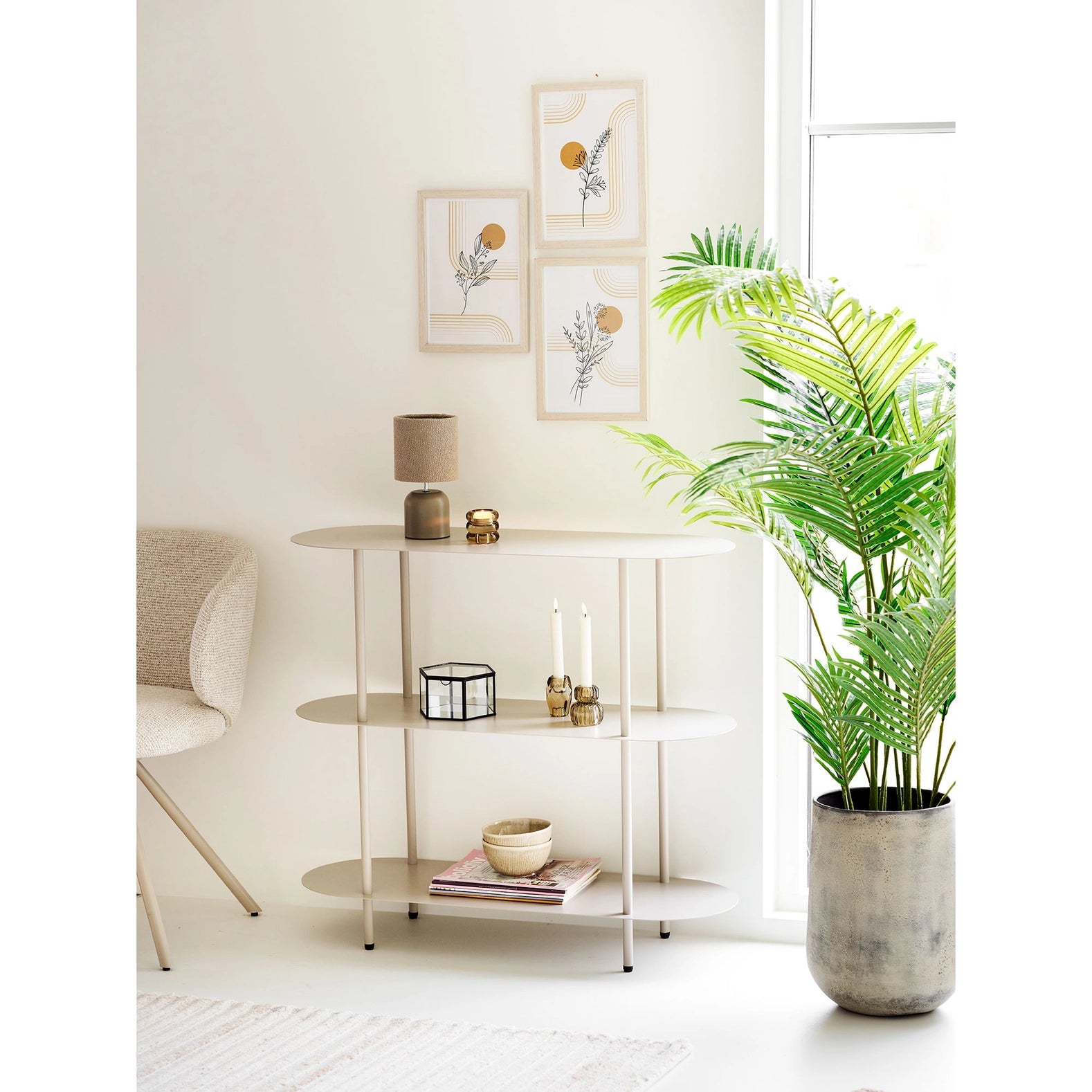 Morley Tischlampe - Grau